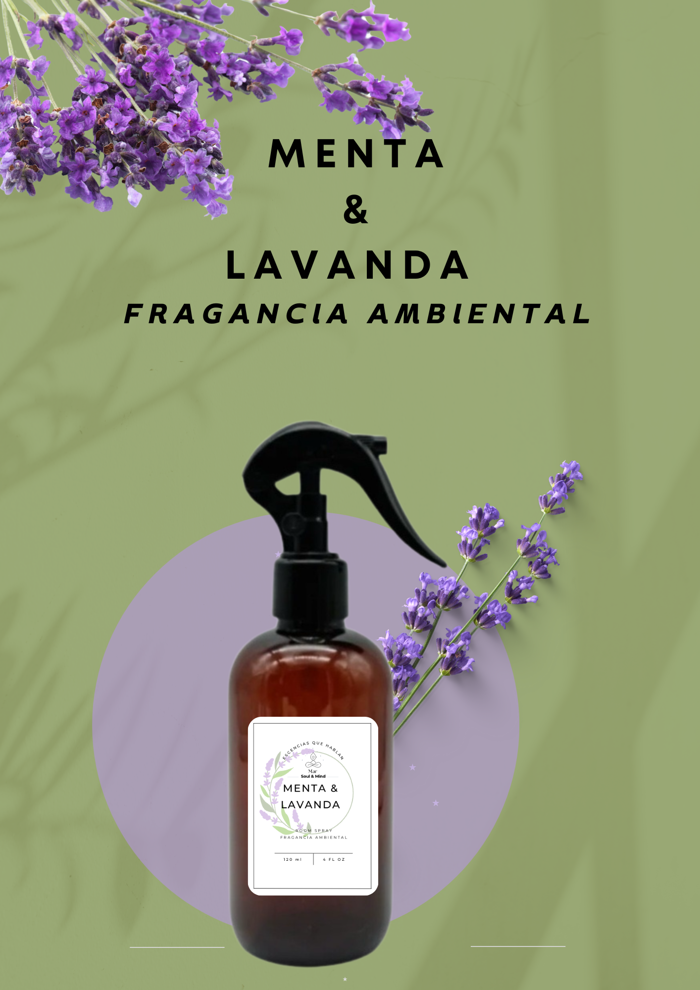 Room Spray Menta & Lavanda