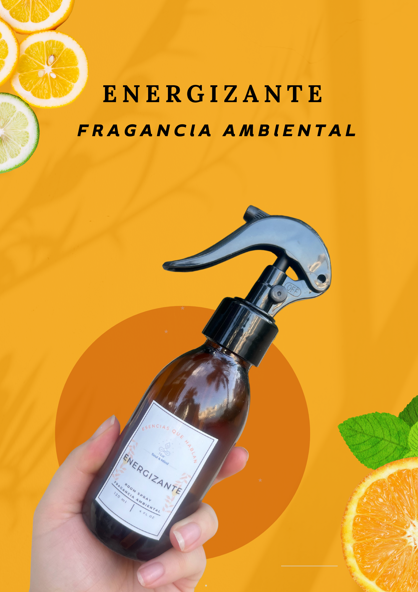 Room Spray Energizante