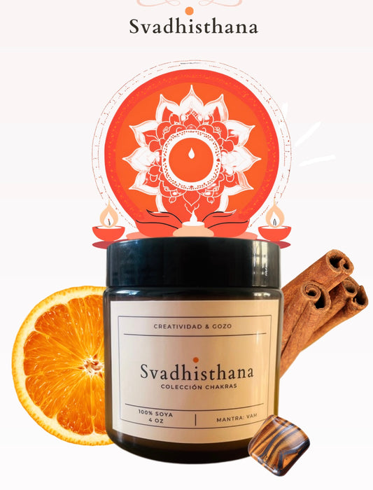 Vela Svadhistana (Gozo & Creatividad)