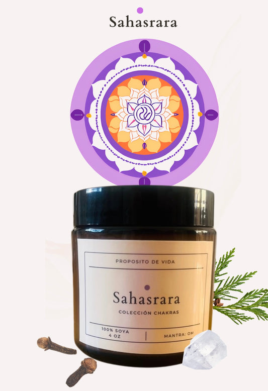 Vela Sahasrara (Propósito de Vida)