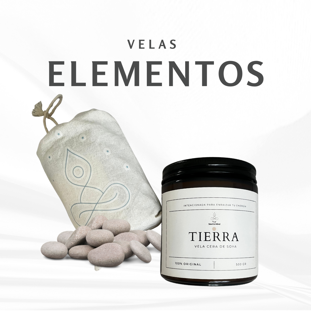 🌿 Vela Elemento Tierra