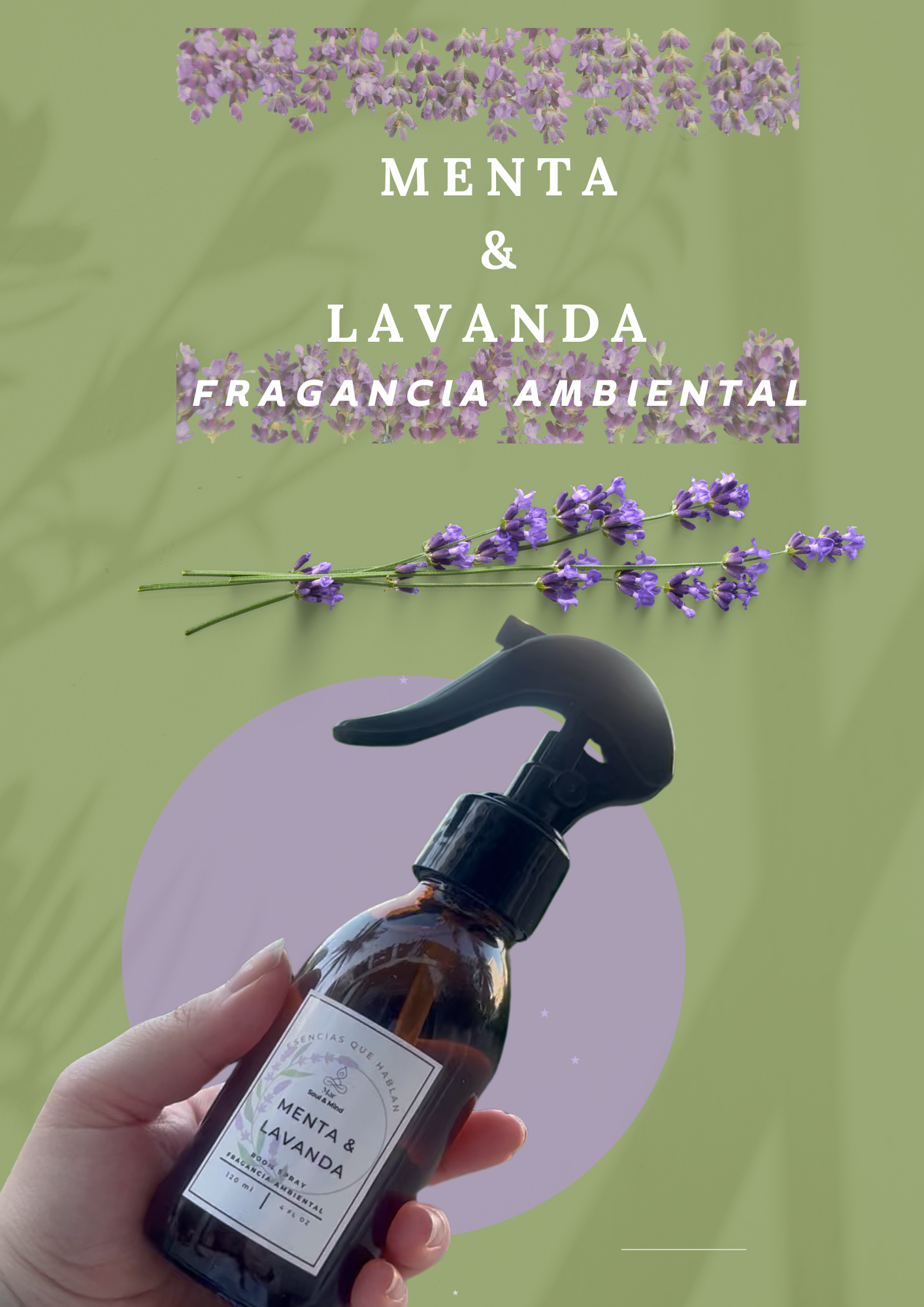 Room Spray Menta & Lavanda
