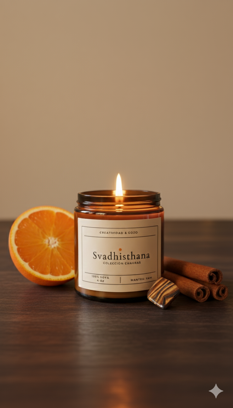 Vela Svadhistana (Gozo & Creatividad)