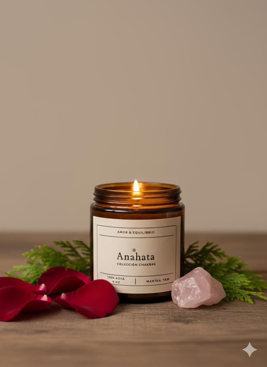 Vela  Anahata (Amor & Equilibrio)