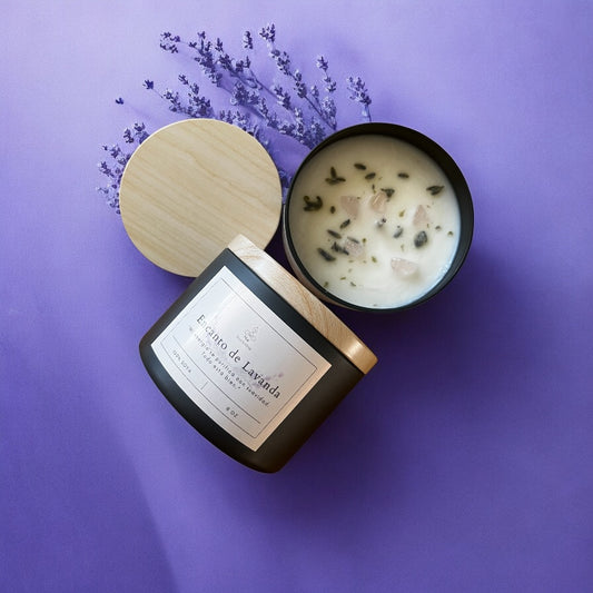 Vela Encanto de Lavanda