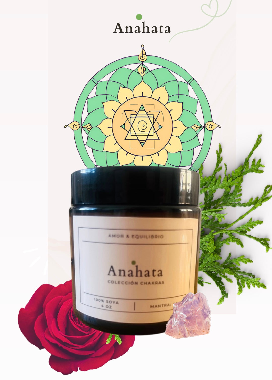 Vela  Anahata (Amor & Equilibrio)